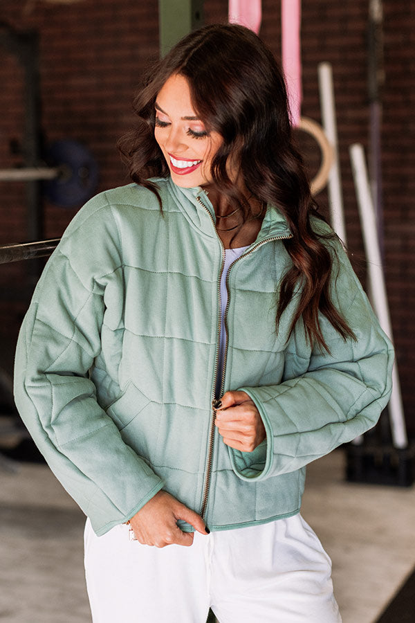 Blizzard On Broadway Jacket In Pear-Beginning Fashion
