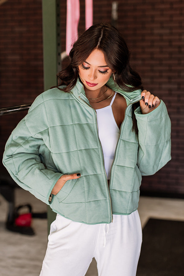 Blizzard On Broadway Jacket In Pear-Beginning Fashion