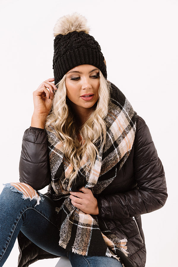 Baking Cookies Plaid Blanket Scarf-Beginning Fashion