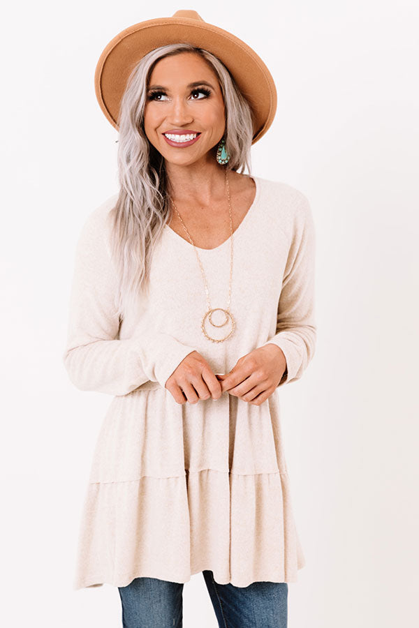 Hey Day Shift Top In Birch-Beginning Fashion