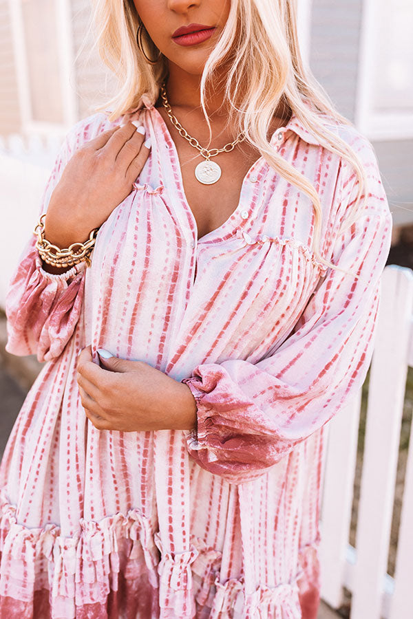 Forever Bonded Tie Dye Shift Dress-Beginning Fashion