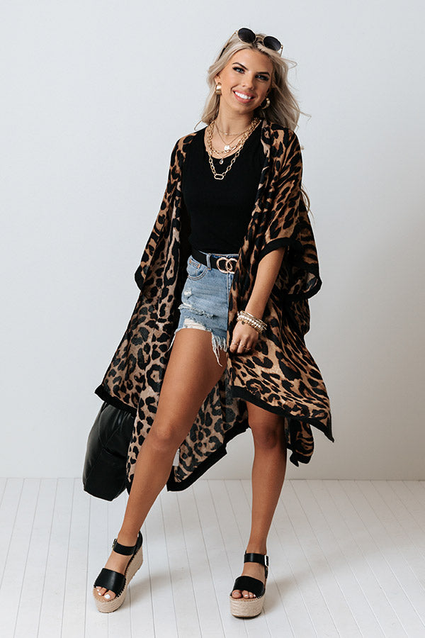 Darling Heart Leopard Overlay In Brown-Beginning Fashion