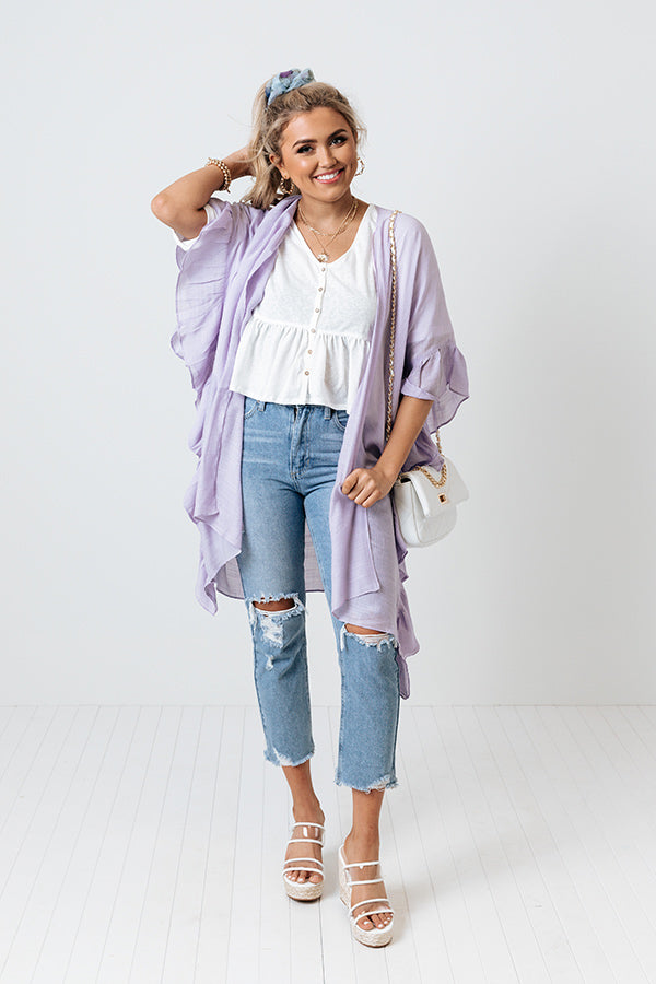 Bora Bora Beaches Overlay In Lavender-Beginning Fashion