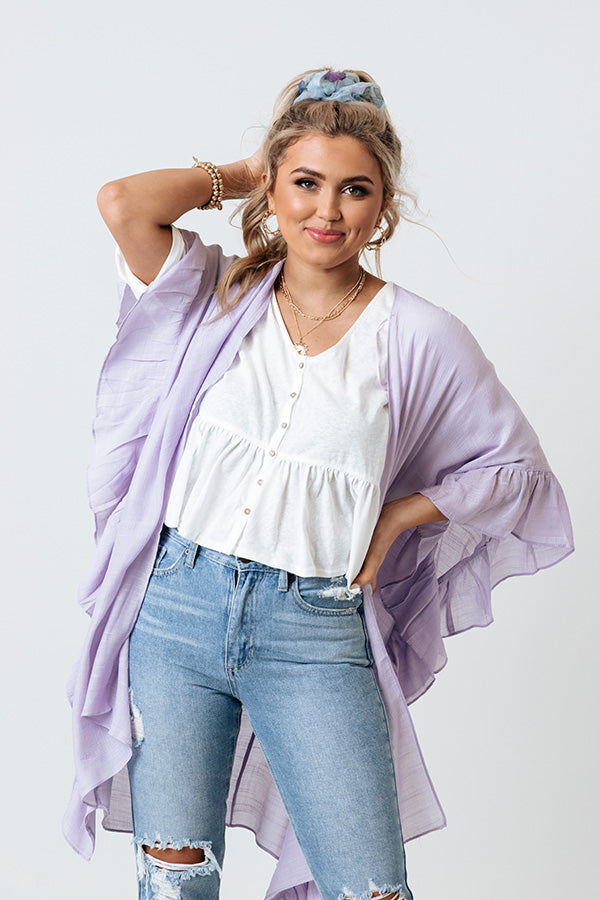 Bora Bora Beaches Overlay In Lavender-Beginning Fashion