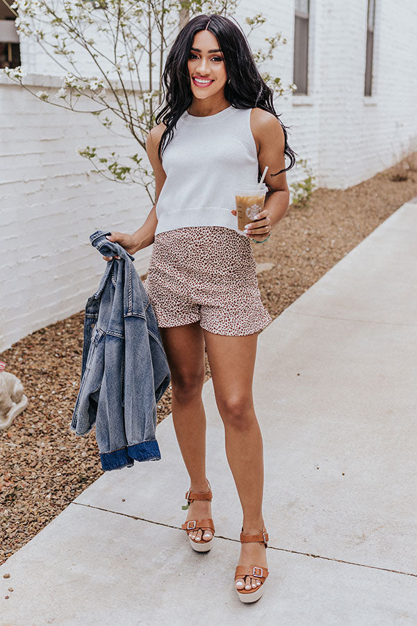 Fantastic Night Leopard Shorts-Beginning Fashion
