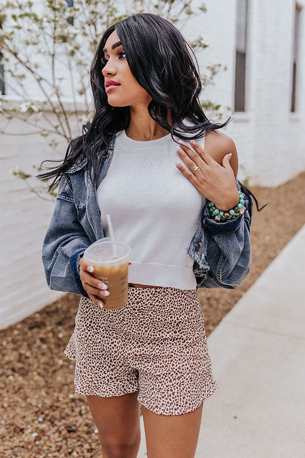 Fantastic Night Leopard Shorts-Beginning Fashion