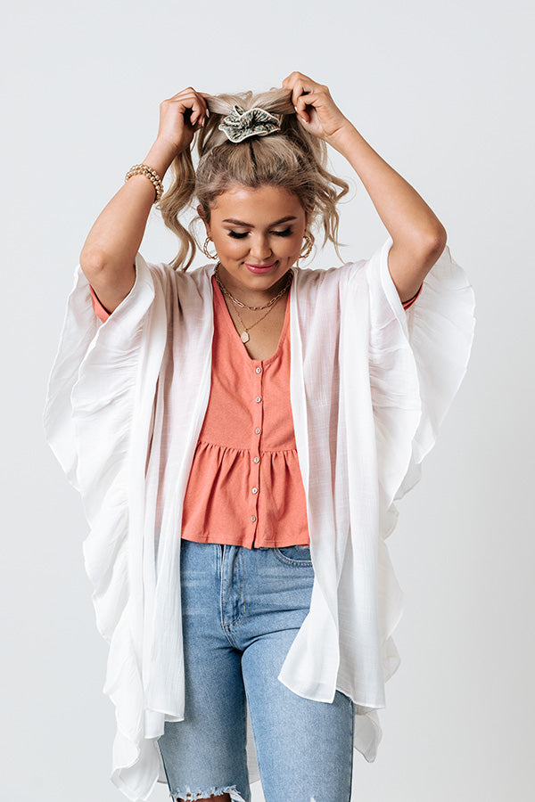 Bora Bora Beaches Overlay In White-Beginning Fashion