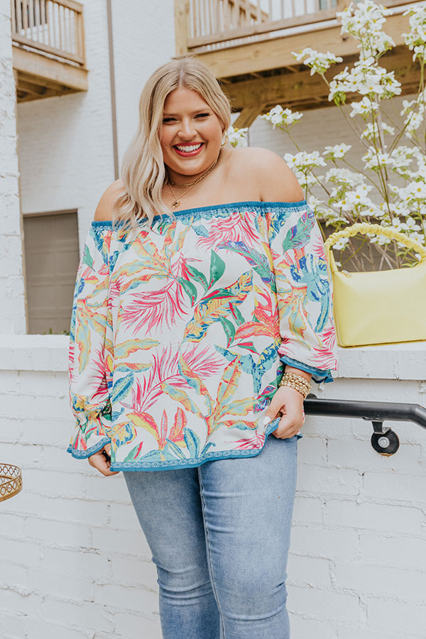 Bali Babe Shift Top Curves-Beginning Fashion