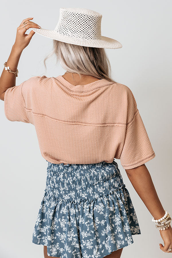 Best Foot Forward Bodysuit In Latte-Beginning Fashion