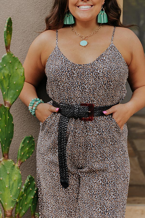 Happy Hour Delight Woven Belt-Beginning Fashion