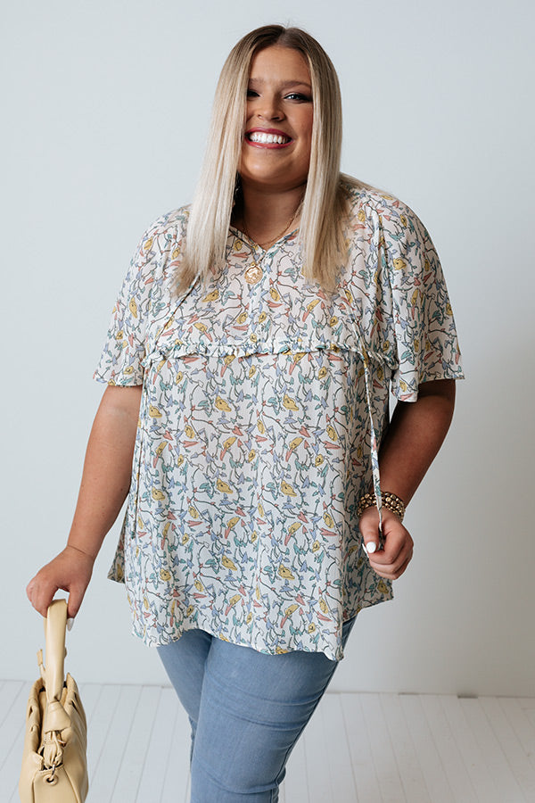Good Dream Shift Top   Curves-Beginning Fashion