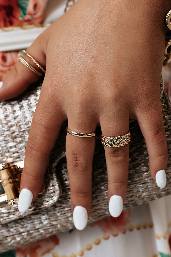 Day Glow Ring Set-Beginning Fashion