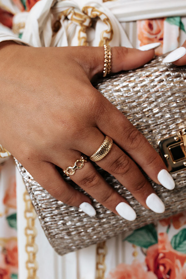 Day Glow Ring Set-Beginning Fashion