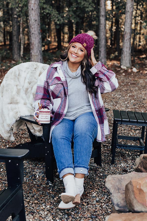 Full Moon Shift Top In Grey Curves-Beginning Fashion