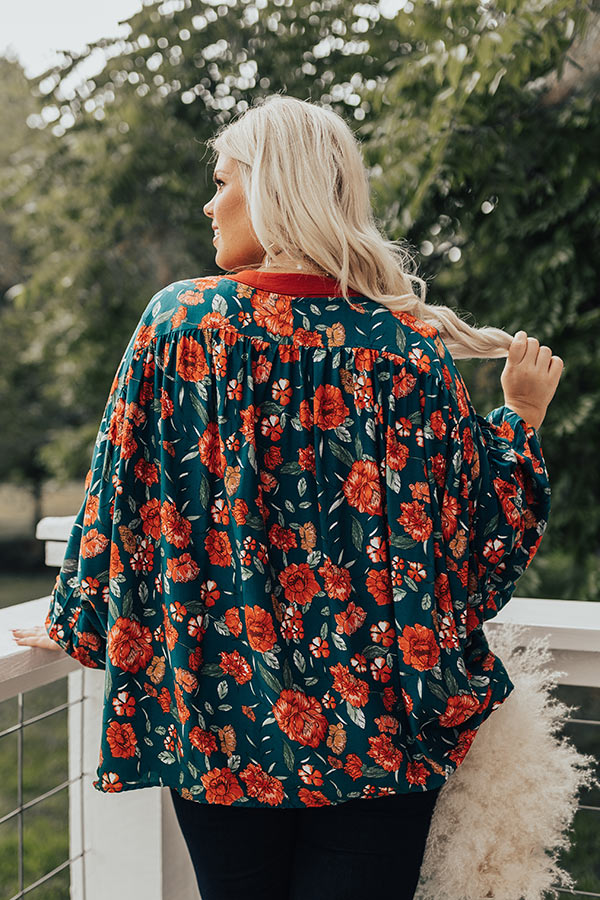 Forgotten Love Floral Overlay Curves-Beginning Fashion