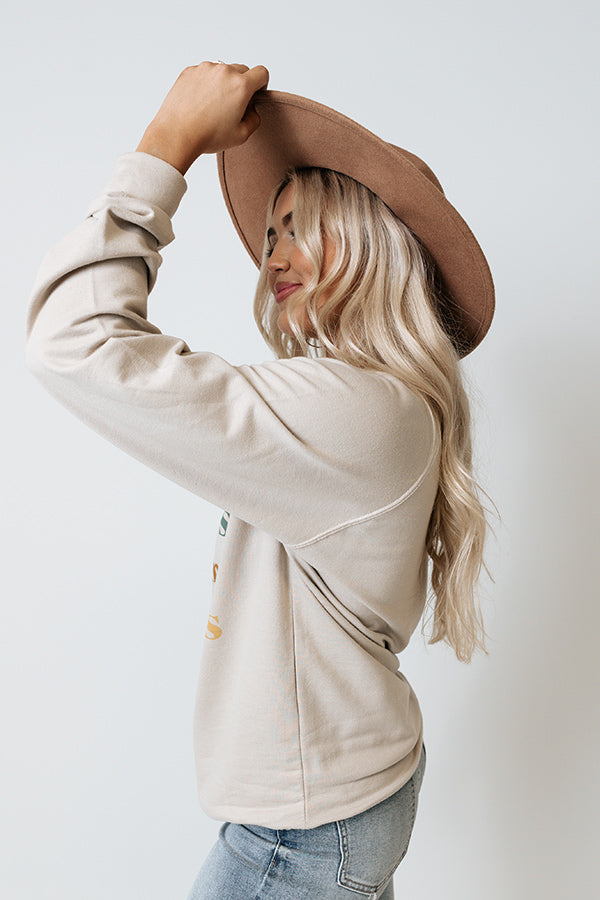 Fall List Sweatshirt-Beginning Fashion