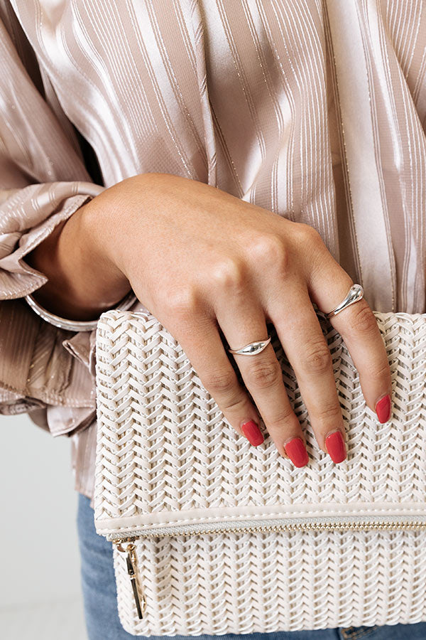 Epic Expectation Ring Set In Silver-Beginning Fashion
