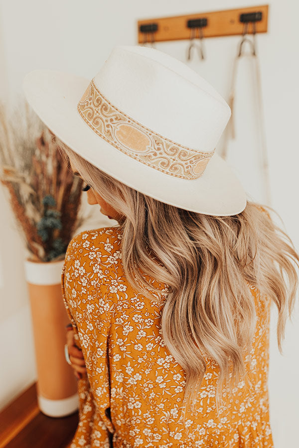 Greatest Honor Wool Fedora In Ivory-Beginning Fashion