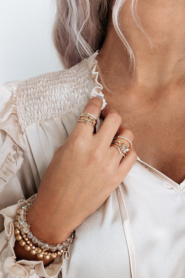 Down Time Ring Set-Beginning Fashion