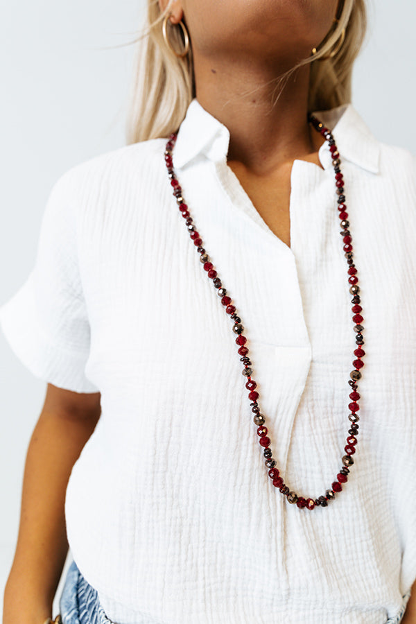 Glow Down Necklace-Beginning Fashion