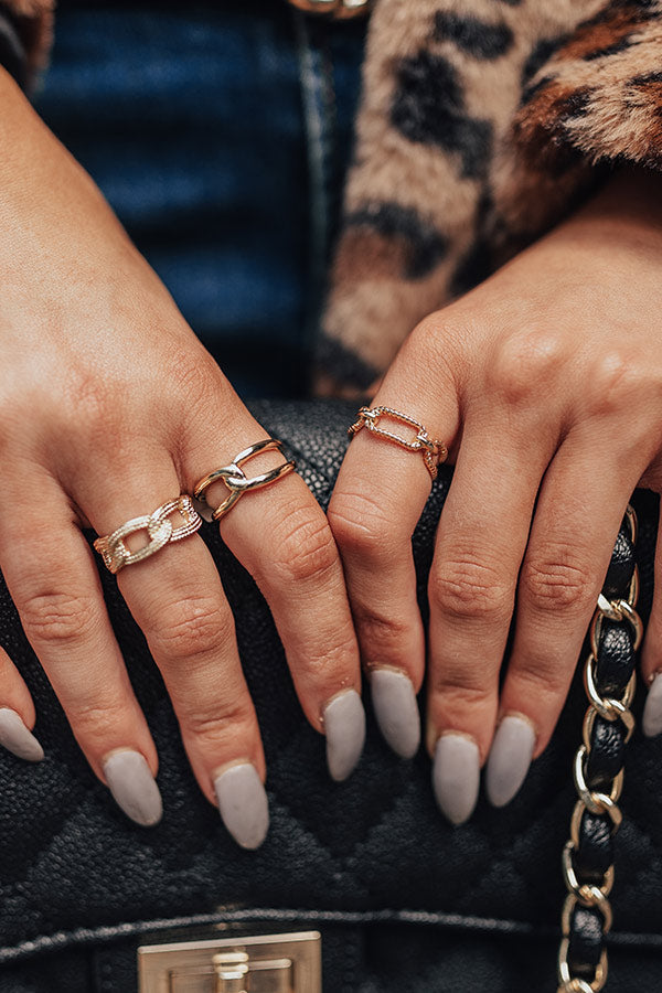 Balanced Act Ring Set-Beginning Fashion