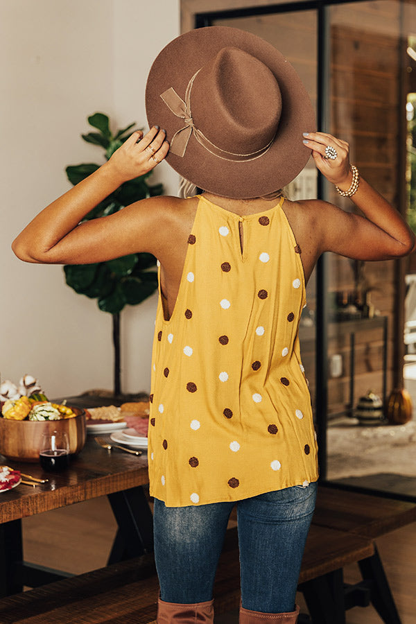 Best Years Tank In Mustard-Beginning Fashion