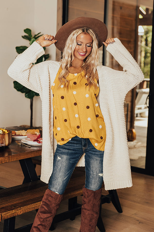 Best Years Tank In Mustard-Beginning Fashion