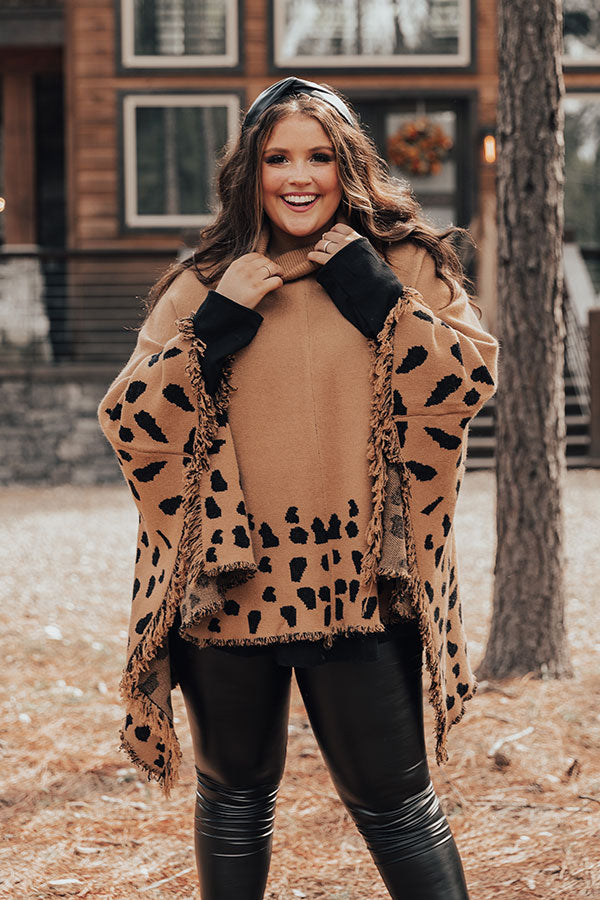 Cambridge Campus Poncho Curves-Beginning Fashion