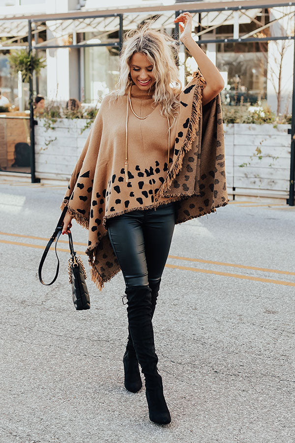 Cambridge Campus Poncho-Beginning Fashion