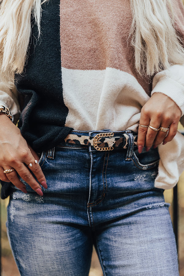 Endlessly Fabulous Leopard Belt-Beginning Fashion