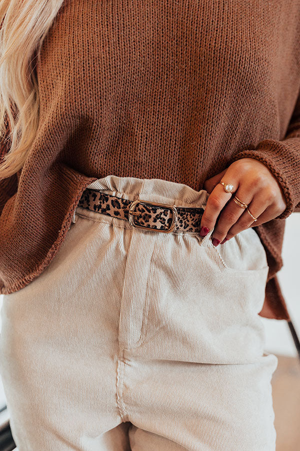 Grace And Bliss Leopard Belt-Beginning Fashion