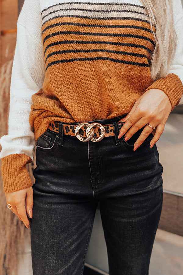 Flight Mode Leopard Belt-Beginning Fashion