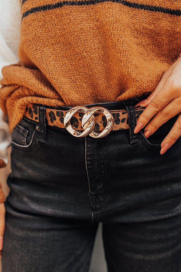 Flight Mode Leopard Belt-Beginning Fashion