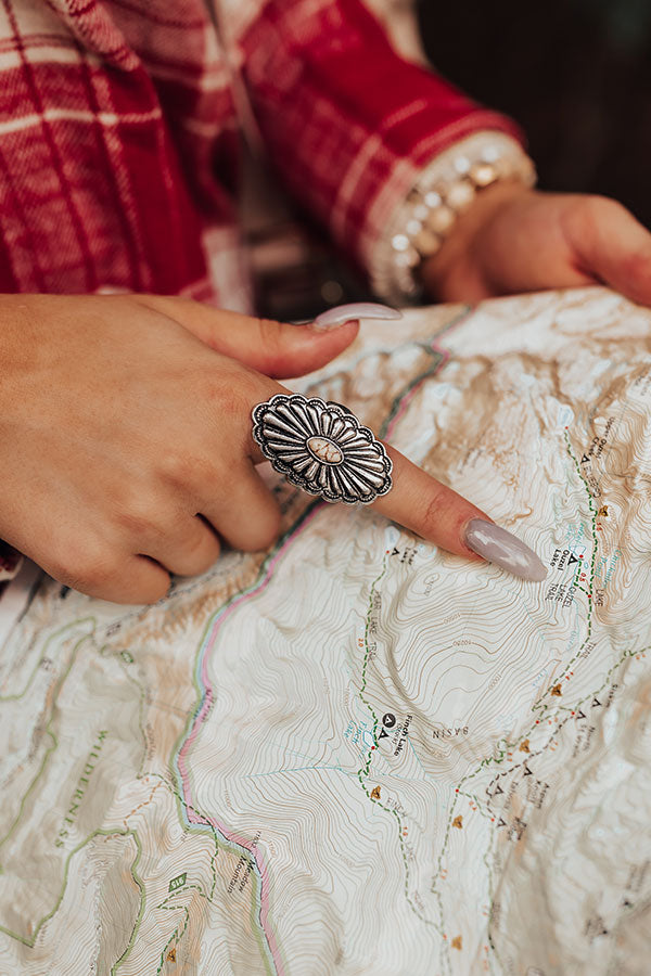 Forest Trail Ring In Ivory-Beginning Fashion