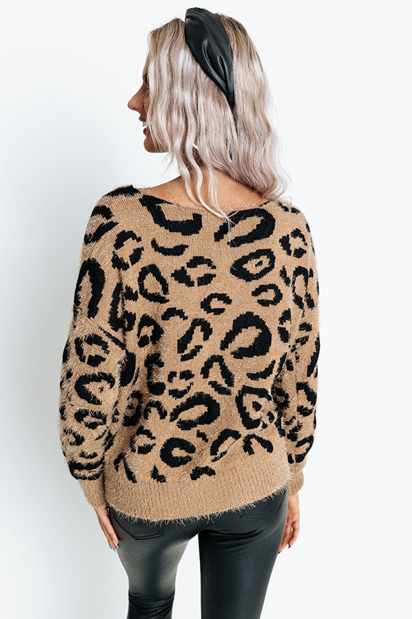 Best Mentor Leopard Sweater-Beginning Fashion