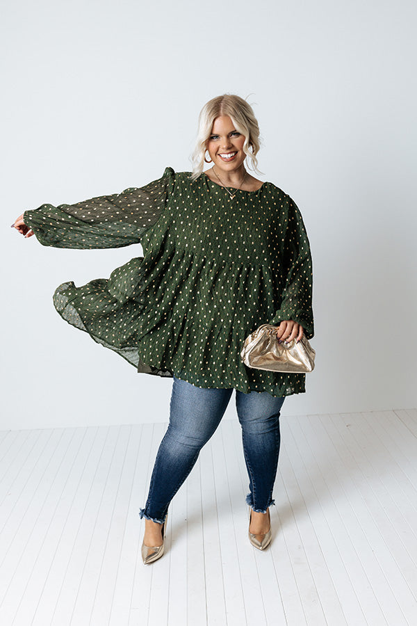 Give Me Peace Shift Top Curves-Beginning Fashion