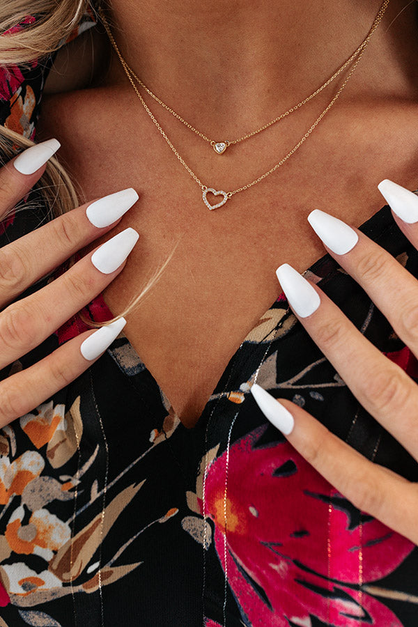 Counting Down To Champagne Layered Necklace-Beginning Fashion