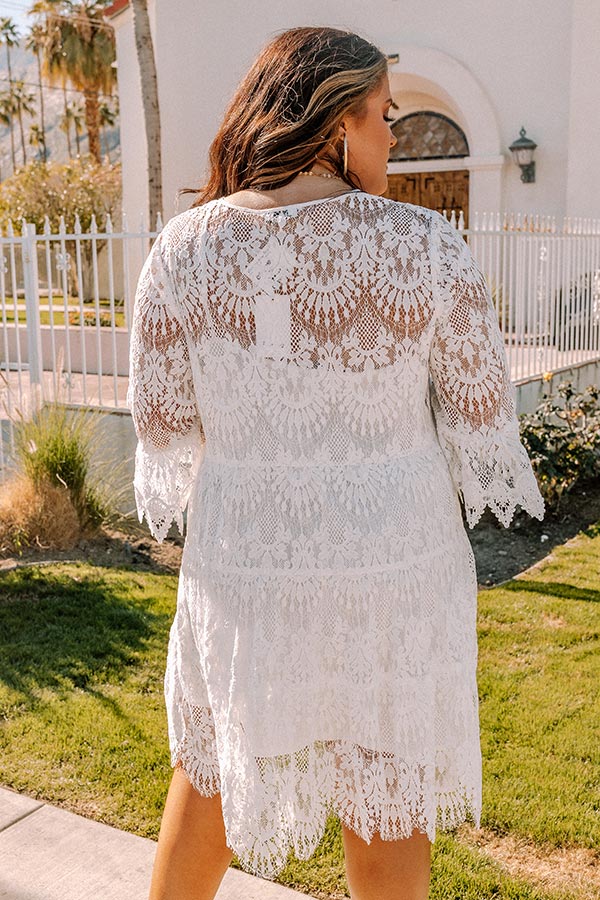 Favorite Day Lace Dress Curves-Beginning Fashion