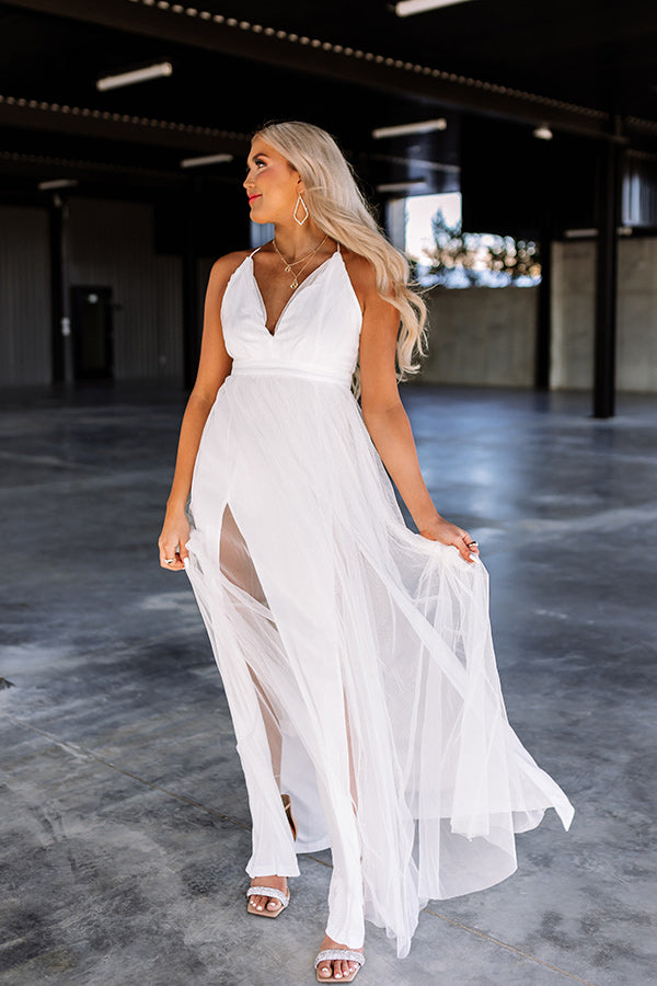 Better Than Reality Tulle Maxi-Beginning Fashion