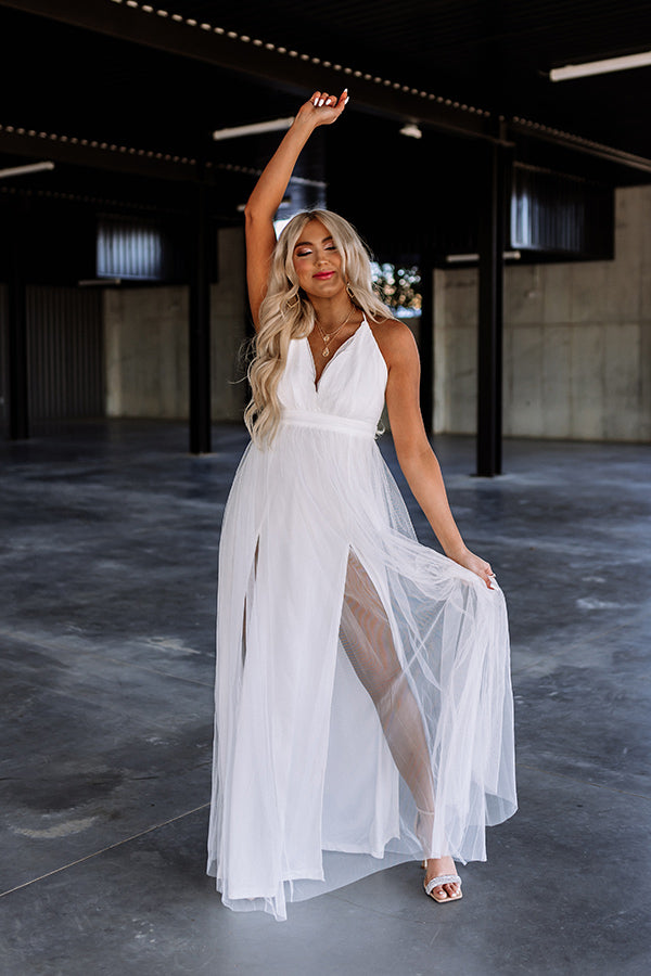 Better Than Reality Tulle Maxi-Beginning Fashion