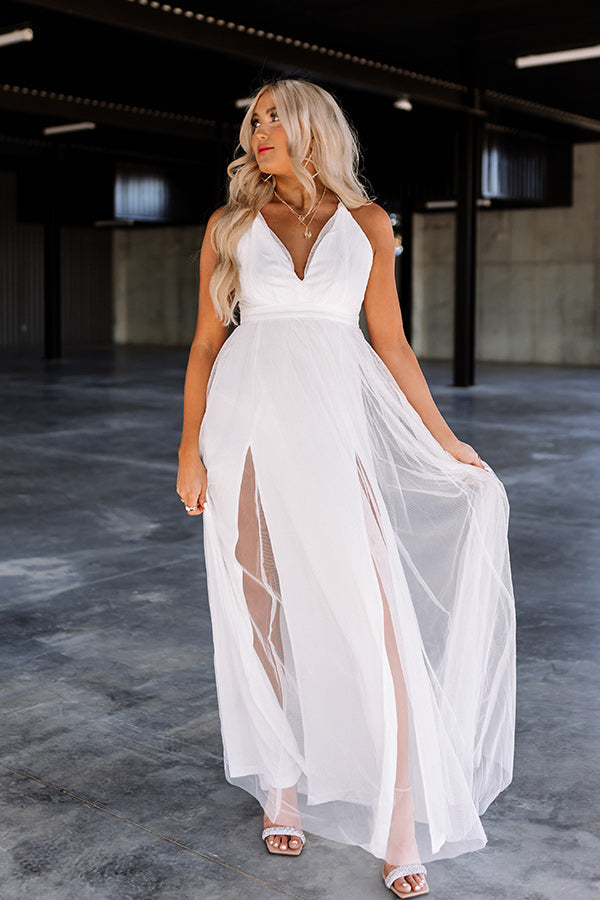 Better Than Reality Tulle Maxi-Beginning Fashion