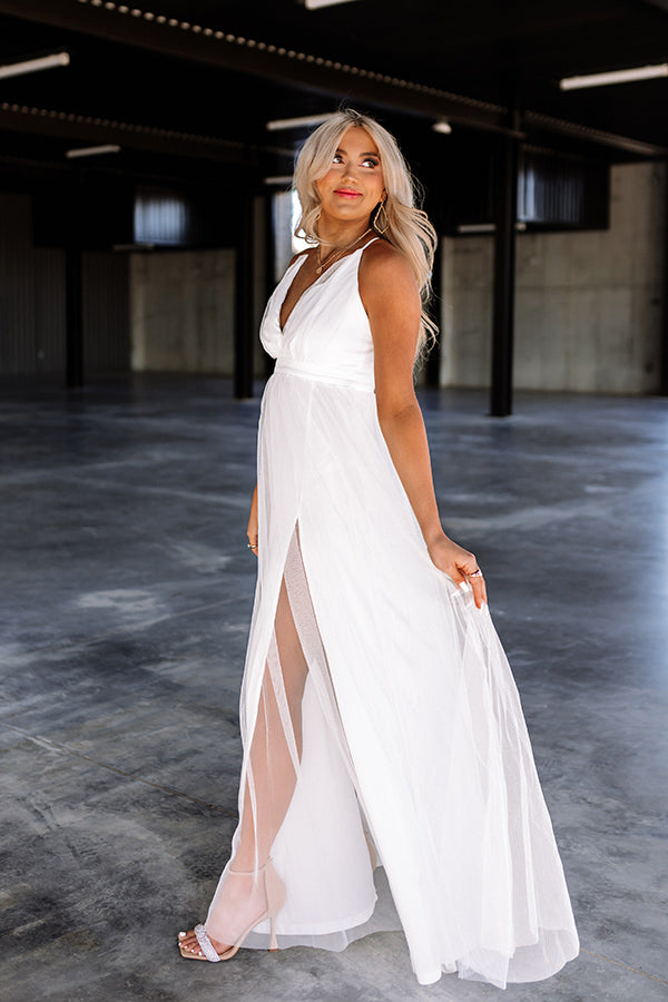 Better Than Reality Tulle Maxi-Beginning Fashion