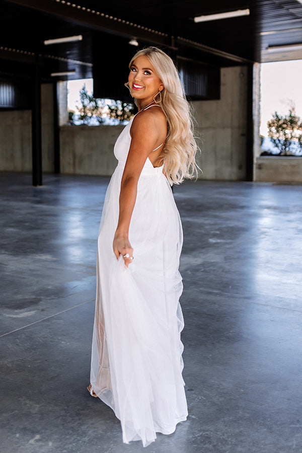 Better Than Reality Tulle Maxi-Beginning Fashion