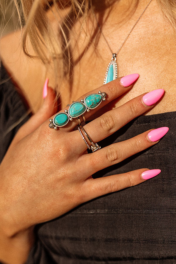 Belize Me Turquoise Ring-Beginning Fashion