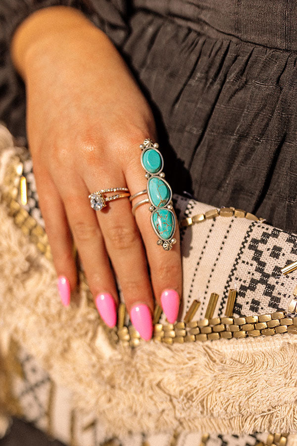 Belize Me Turquoise Ring-Beginning Fashion