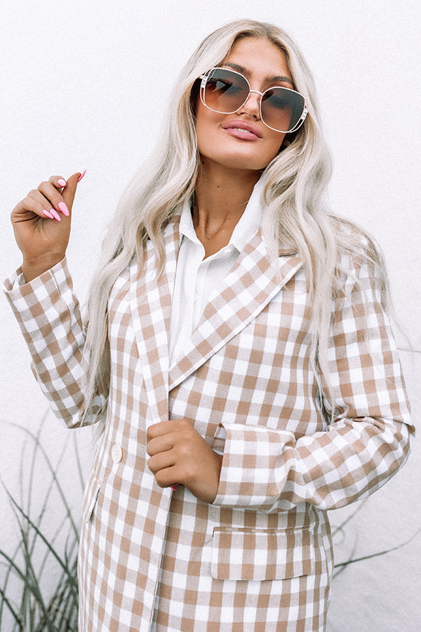 Beach Tower Sunnies In Brown-Beginning Fashion