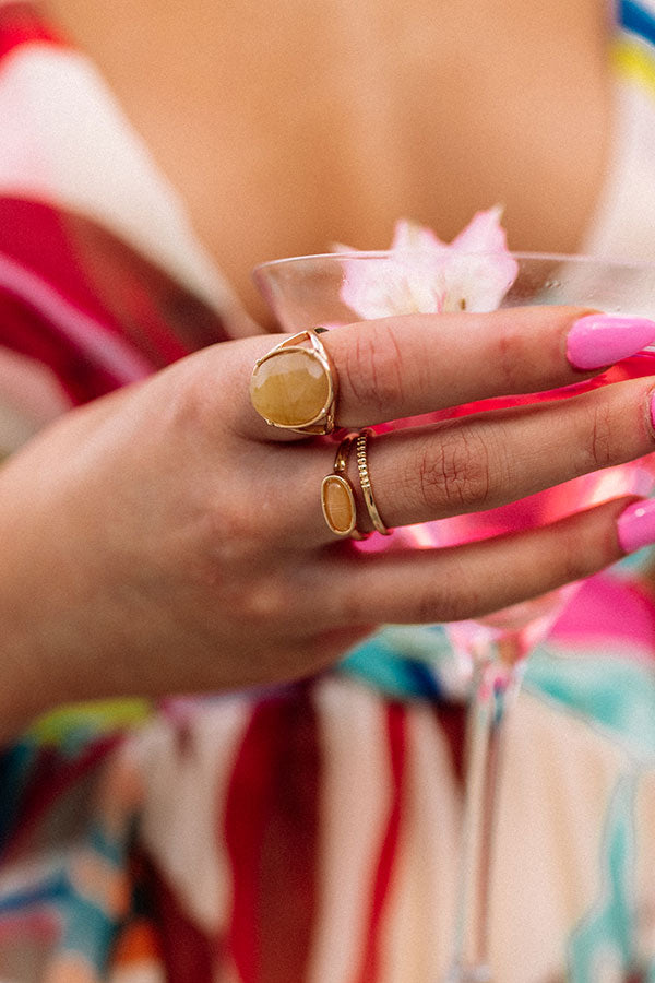 Finding Atlantis Ring Set-Beginning Fashion