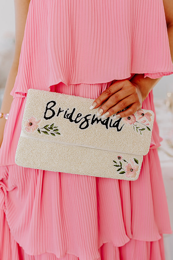 Bridesmaid Beaded Clutch-Beginning Fashion