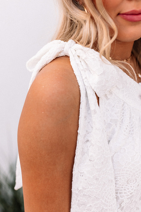 Be Mine Forever Lace Dress-Beginning Fashion