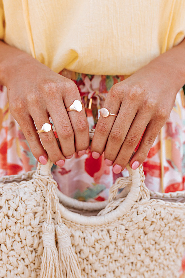 Exchange Numbers Ring Set-Beginning Fashion